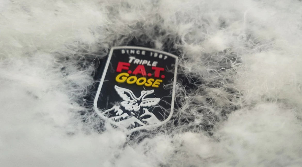 Synthetic goose shop down