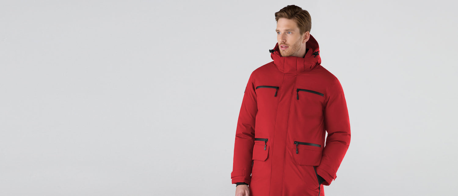 Men's Parkas Collection Hero