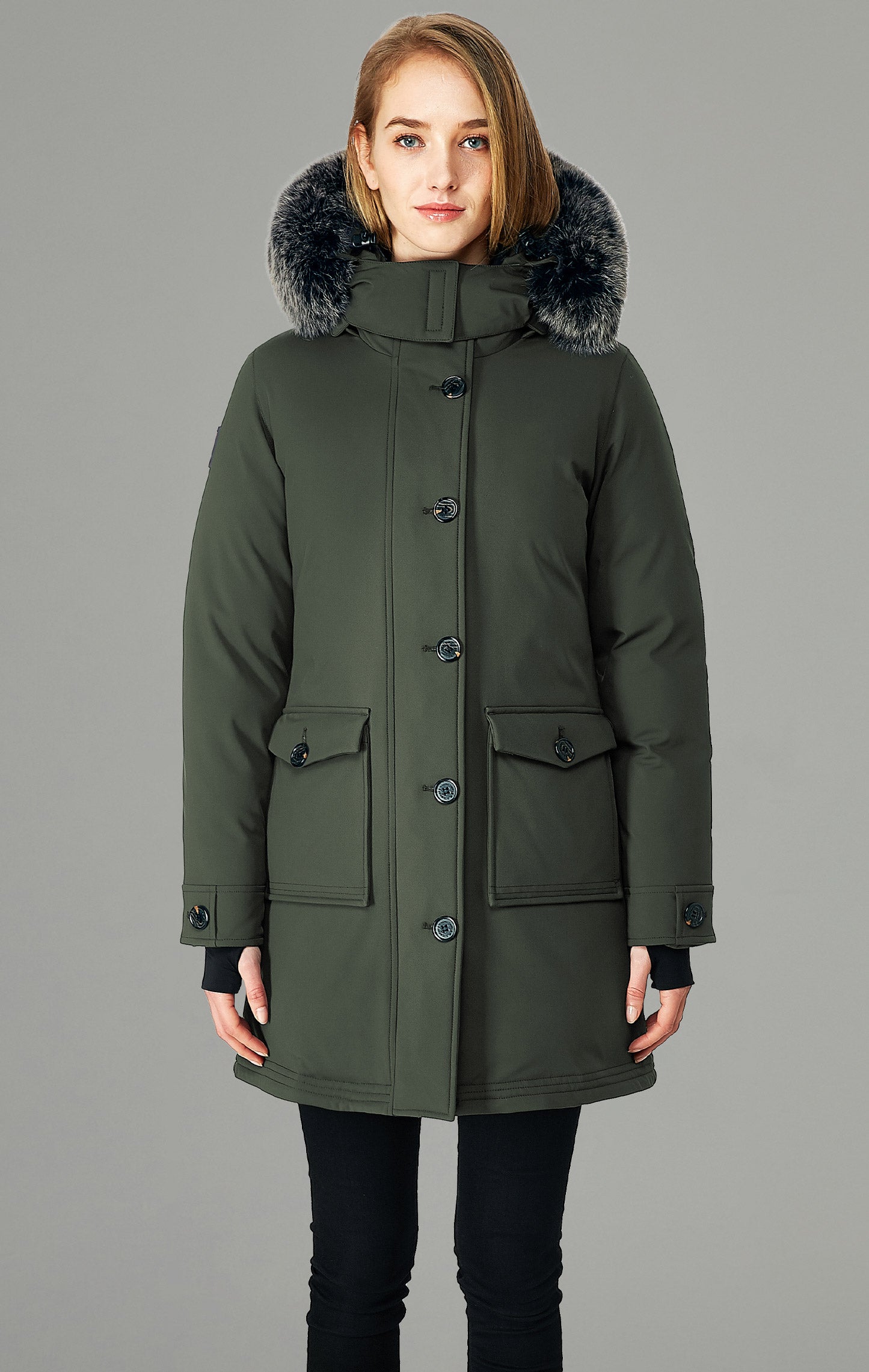 Aberdeen Women's Goose Down Parka - Main Image