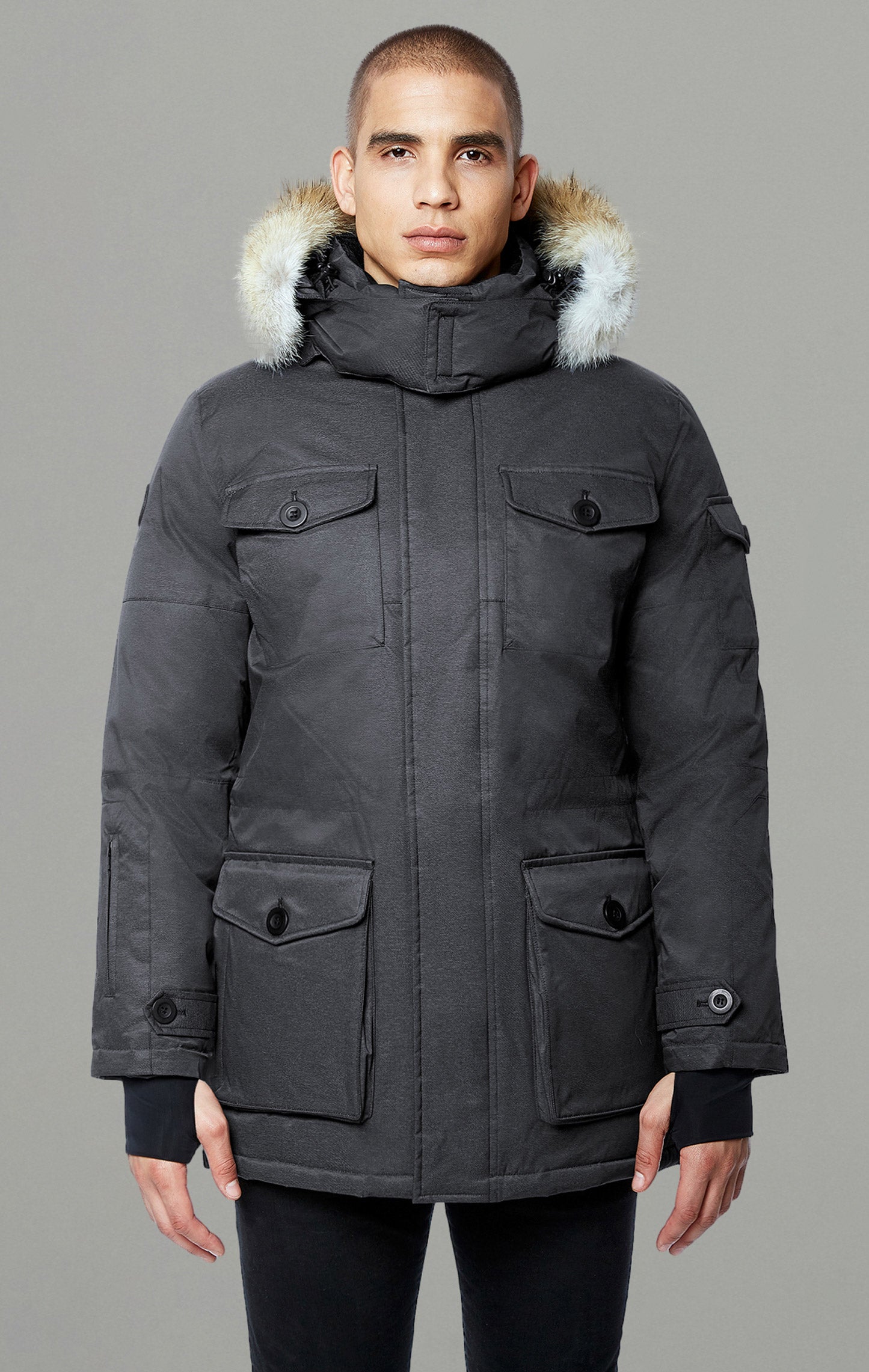 Eldridge Men's Goose Down Parka - Main Image