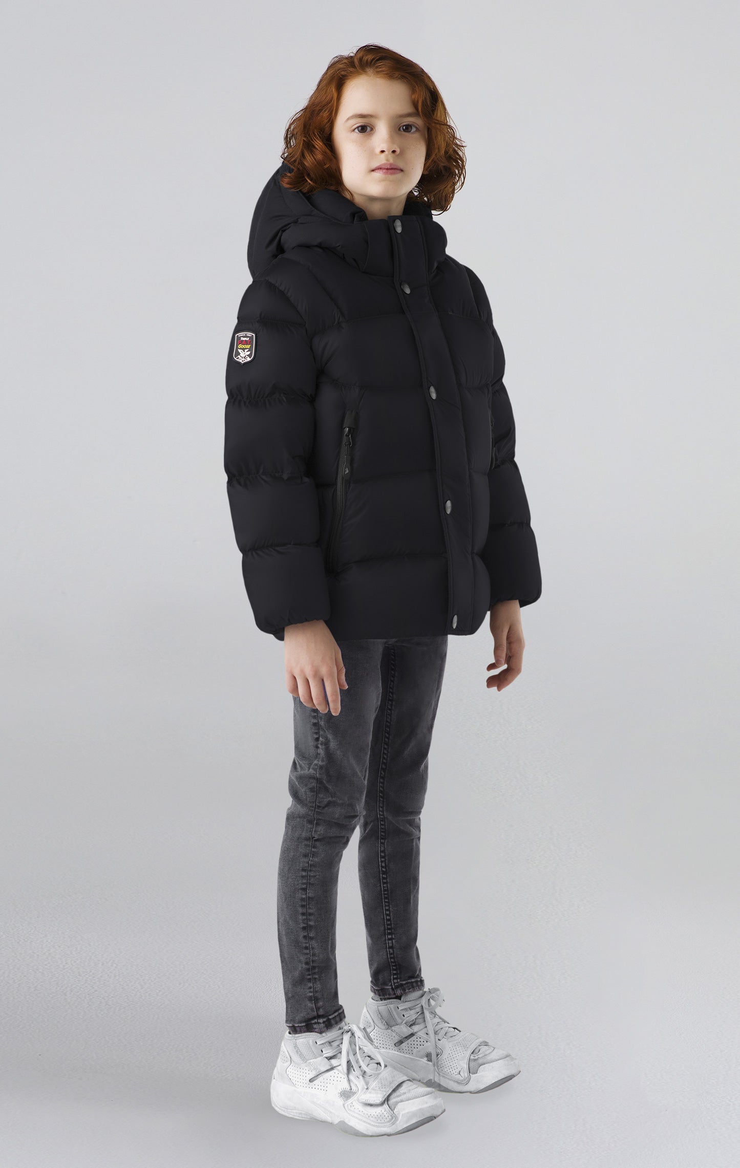 Rockhopper Triple Fat Goose Men Rockhopper Boy's Two-Tone Puffer