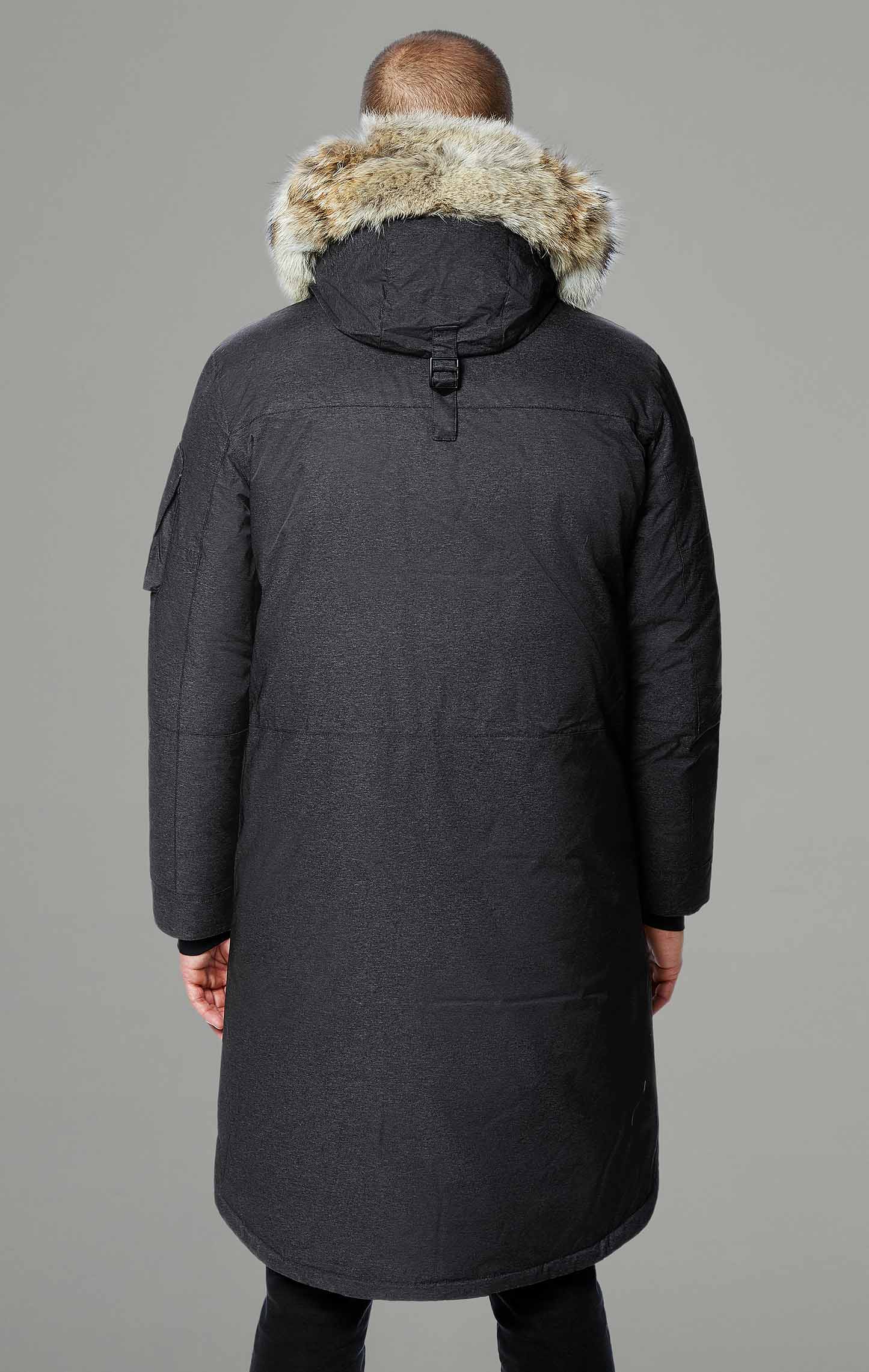 Long parka hot sale with hood