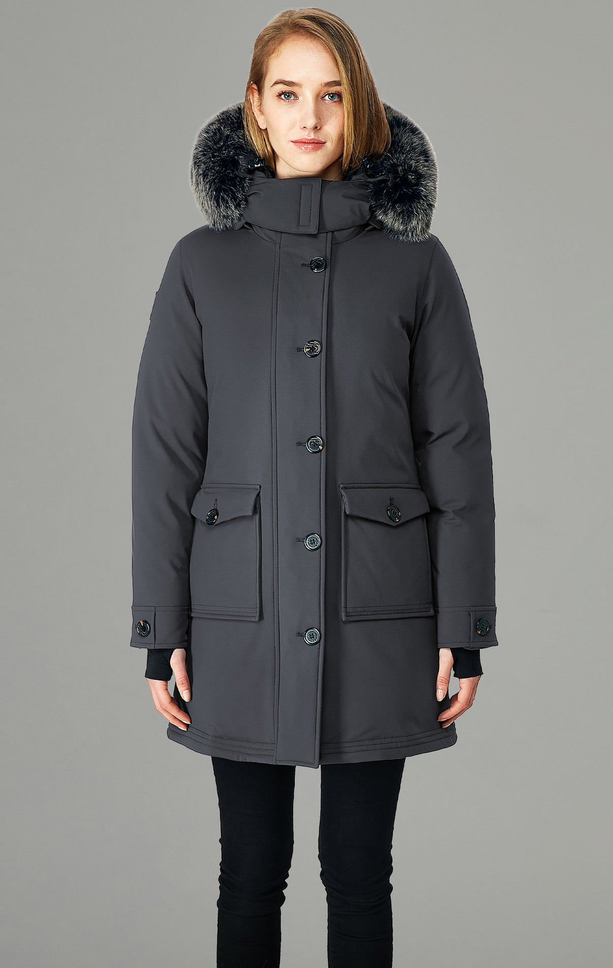 Aberdeen Women's Goose Down Parka Triple F.A.T. Goose