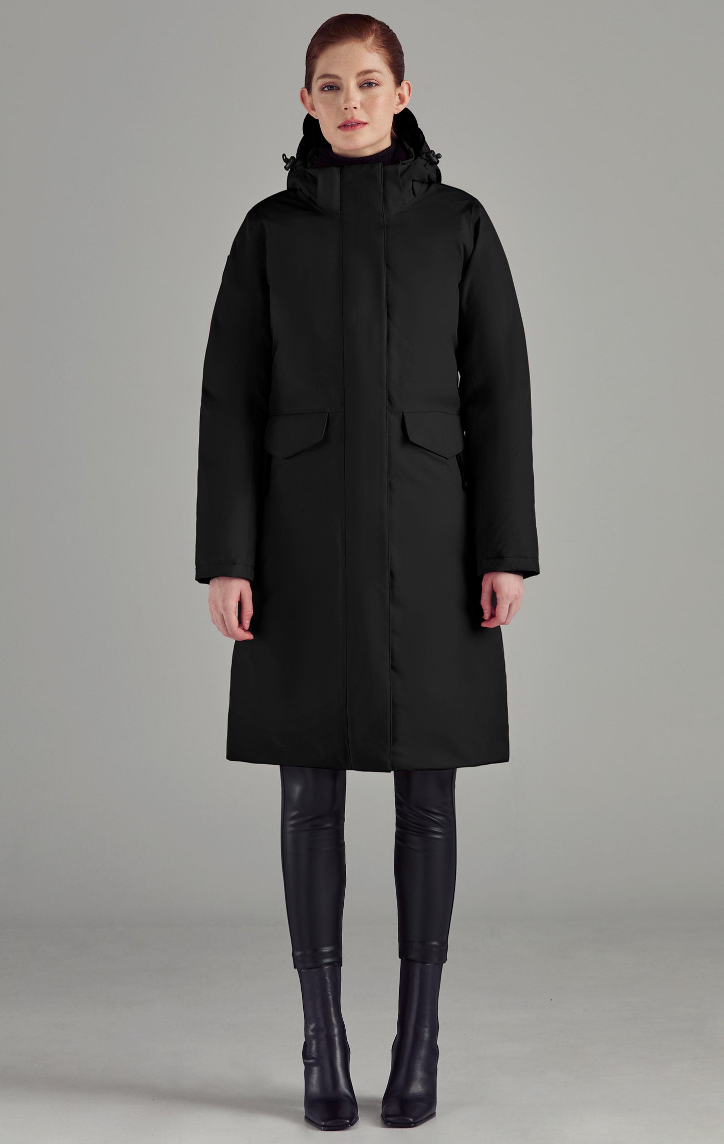 Gravina Women's Long Down Coat – Triple Goose