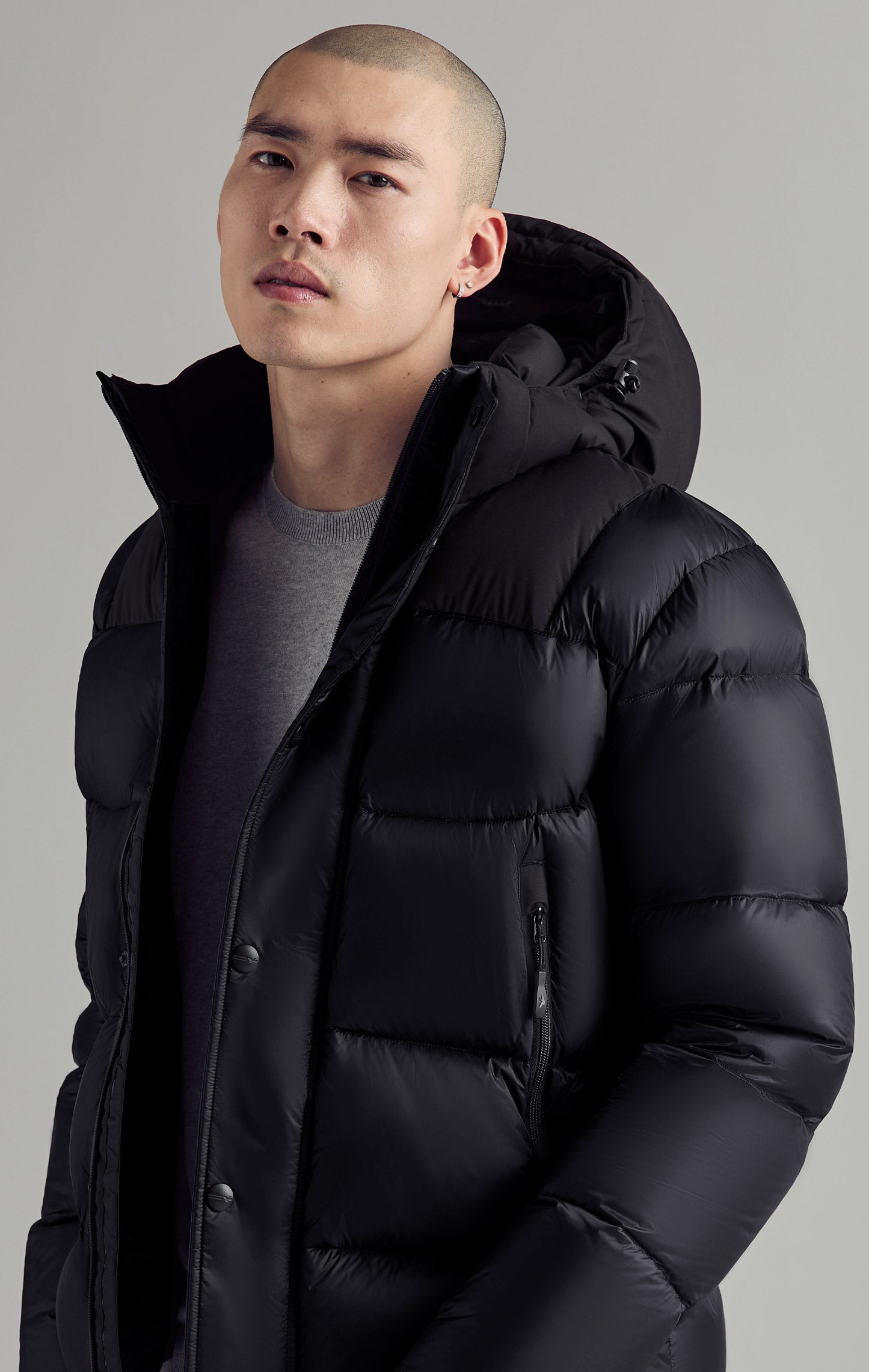 Puffy down jacket men's online