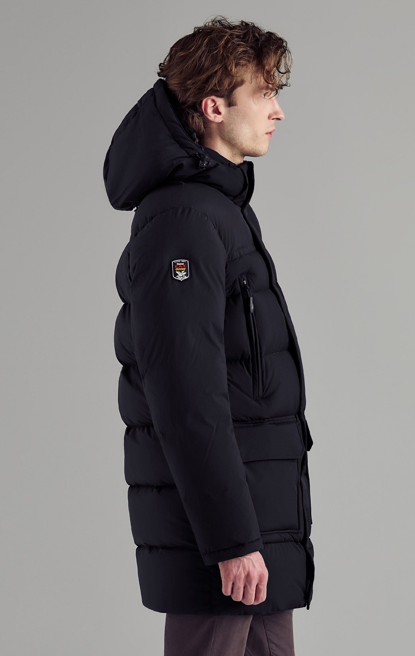 Triple fat outlet goose down jacket