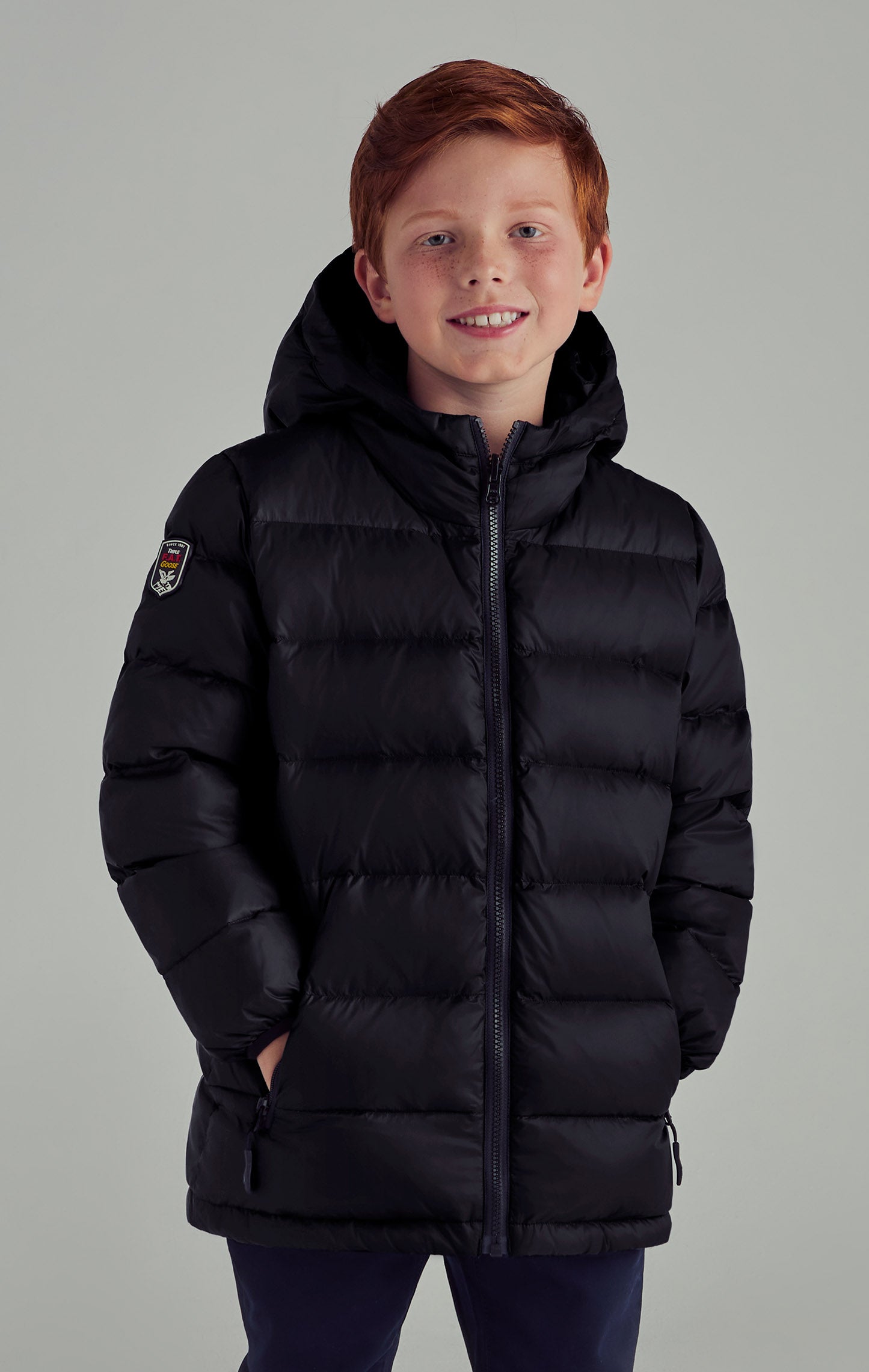 Boys goose 2024 down jacket