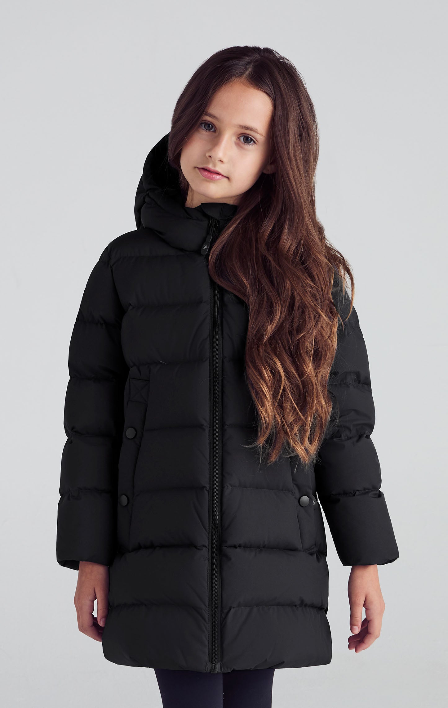 Girls coat with hot sale hood