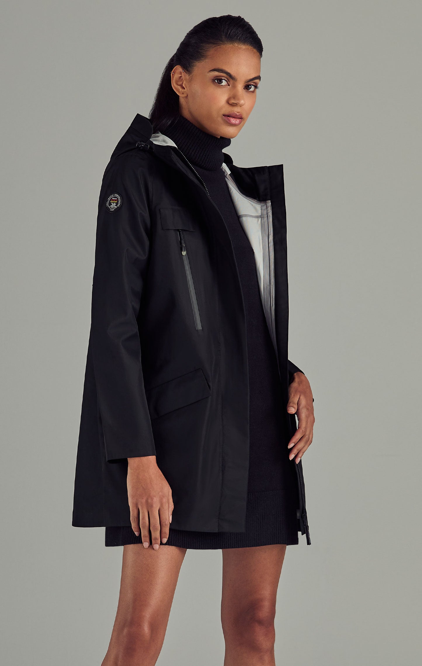 Waterproof shop overcoat women's